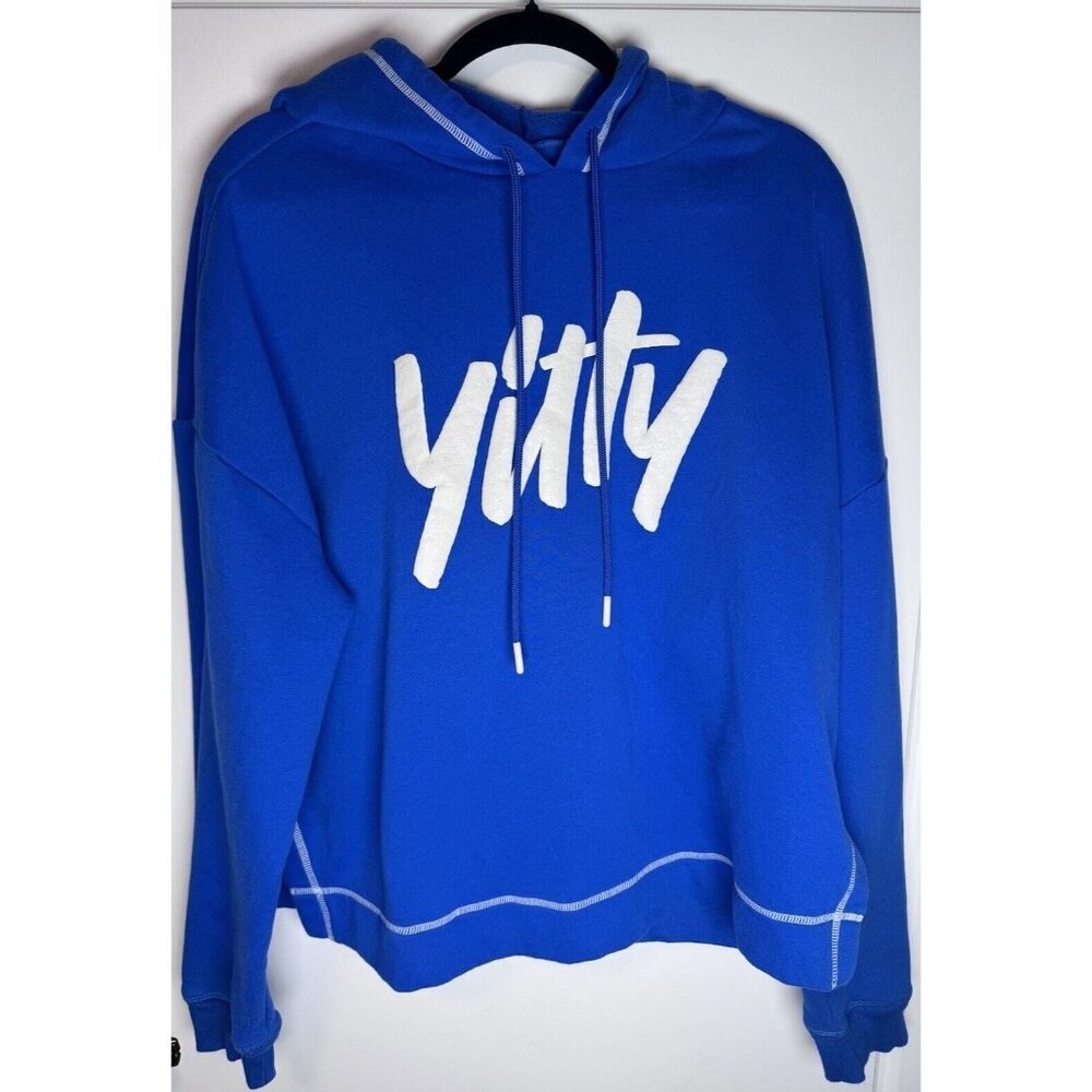 Yitty by LIZZO Fabletics Hoodie RoyalBlue Drawstring Major Label EP Size XXLarge